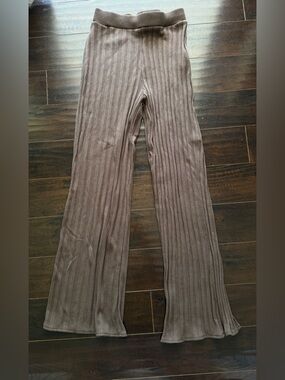 Zara Stretch Brown Pants Size S New